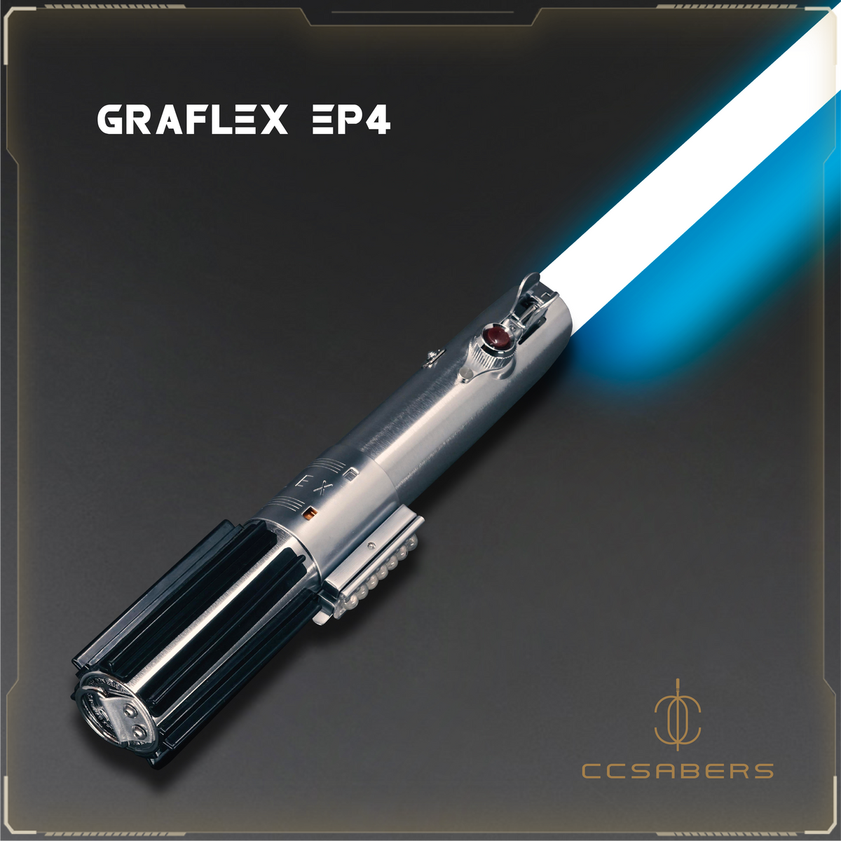 89Sabers Graflex EP4 Proffieboard Neopixel Lightsaber - Ready To Ship