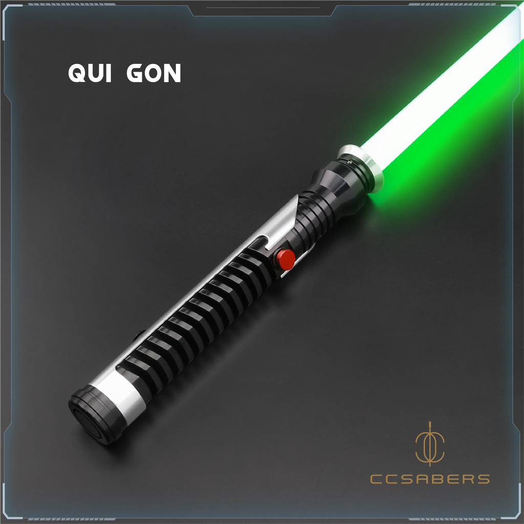 Qui-Gon Jinn's lightsaber Star Wars Inspired Replica - Crealandia