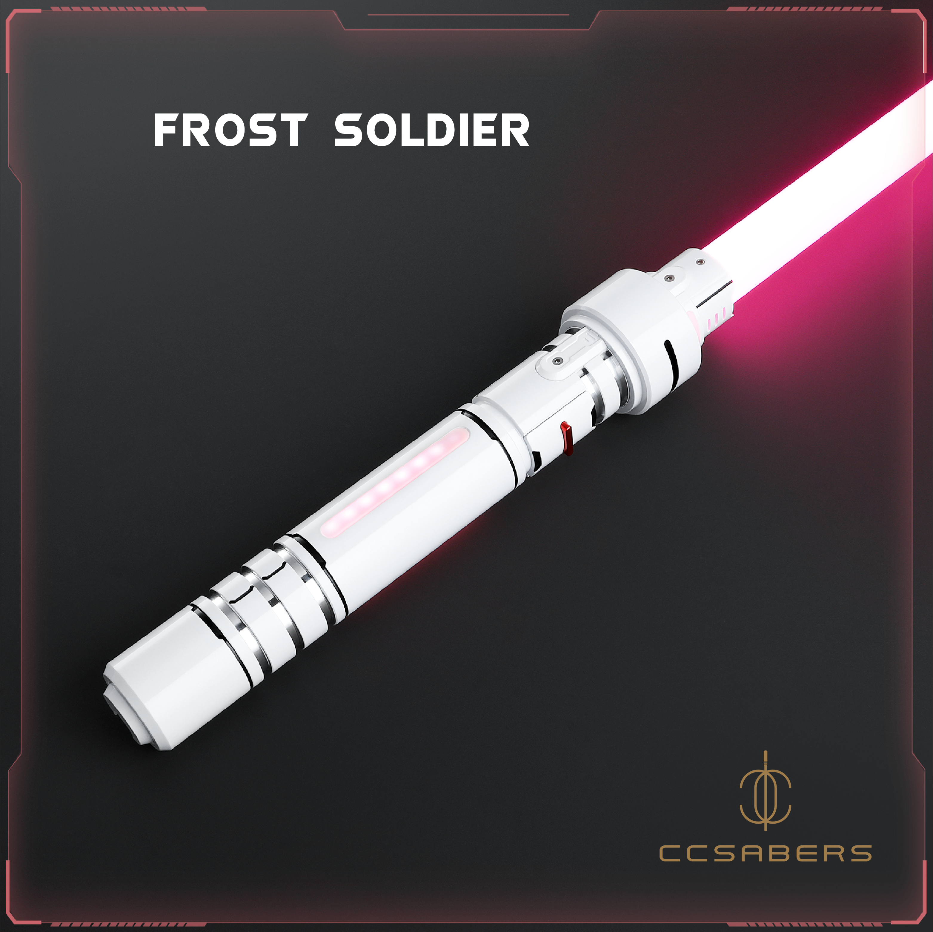 Frost Soldier RGB/Neopixel Lightsaber - CCSabers