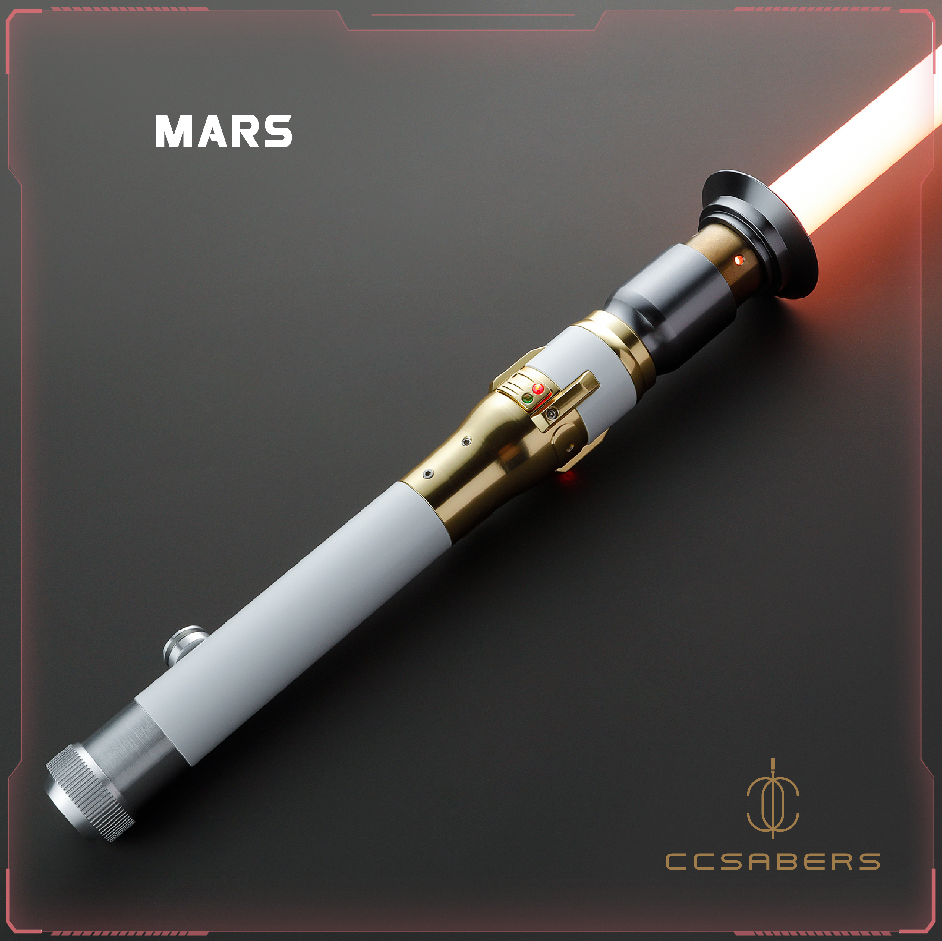 MARS RGB/Neopixel Lightsaber - CCSabers