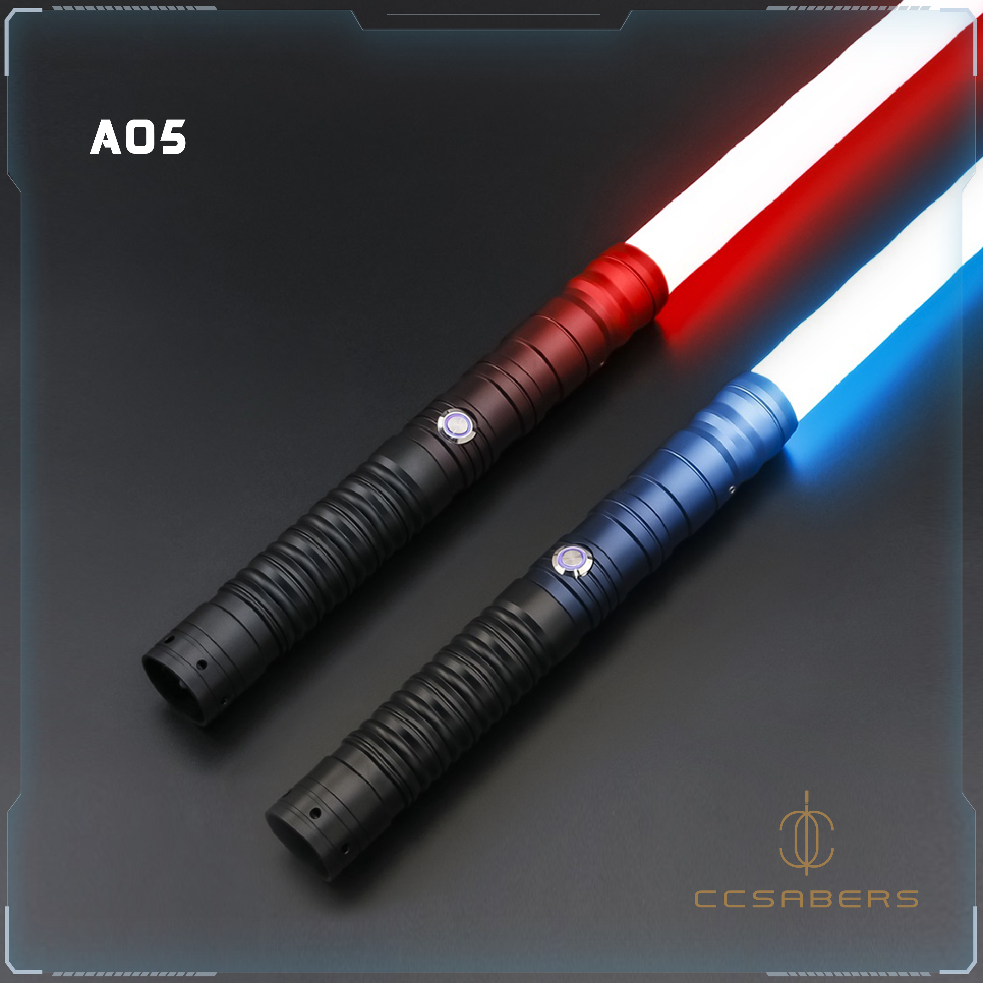 A05 RGB/Neopixel Lightsaber - CCSabers