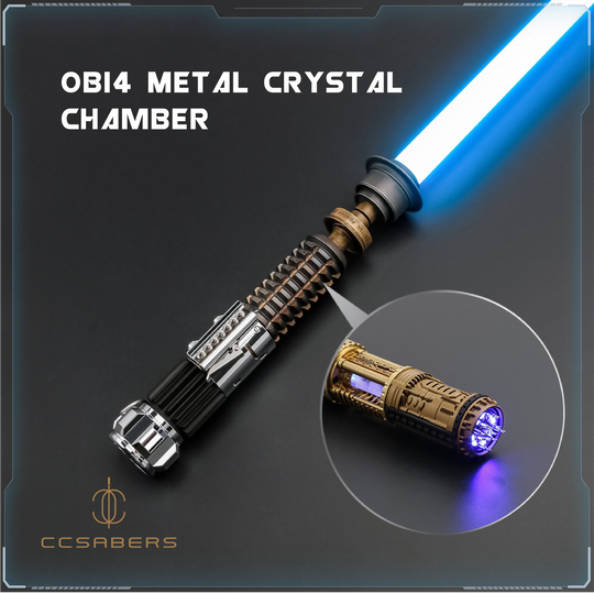 OBI4 Metal Crystal Chamber Neopixel Saber