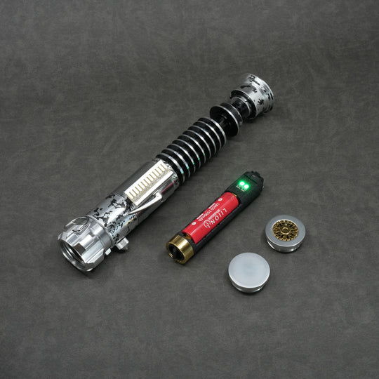 89Sabers LUKE V2 Weathered Proffieboard Neopixel Lightsaber - Ready To Ship - CCSabers