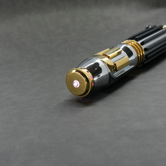 89Sabers Windu Crystal Ver. Neopixel Lightsaber - Ready To Ship - CCSabers