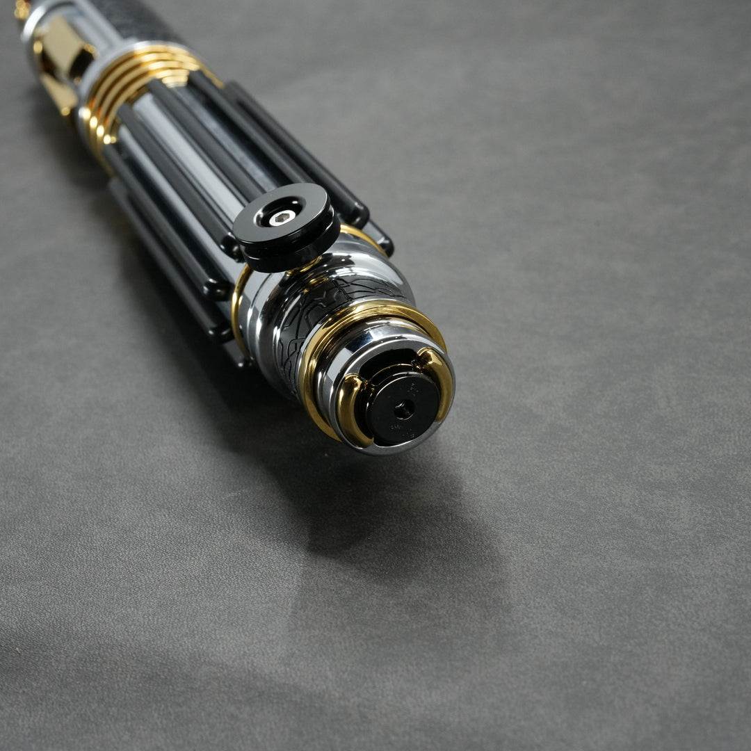 89Sabers Windu Crystal Ver. Neopixel Lightsaber - Ready To Ship - CCSabers