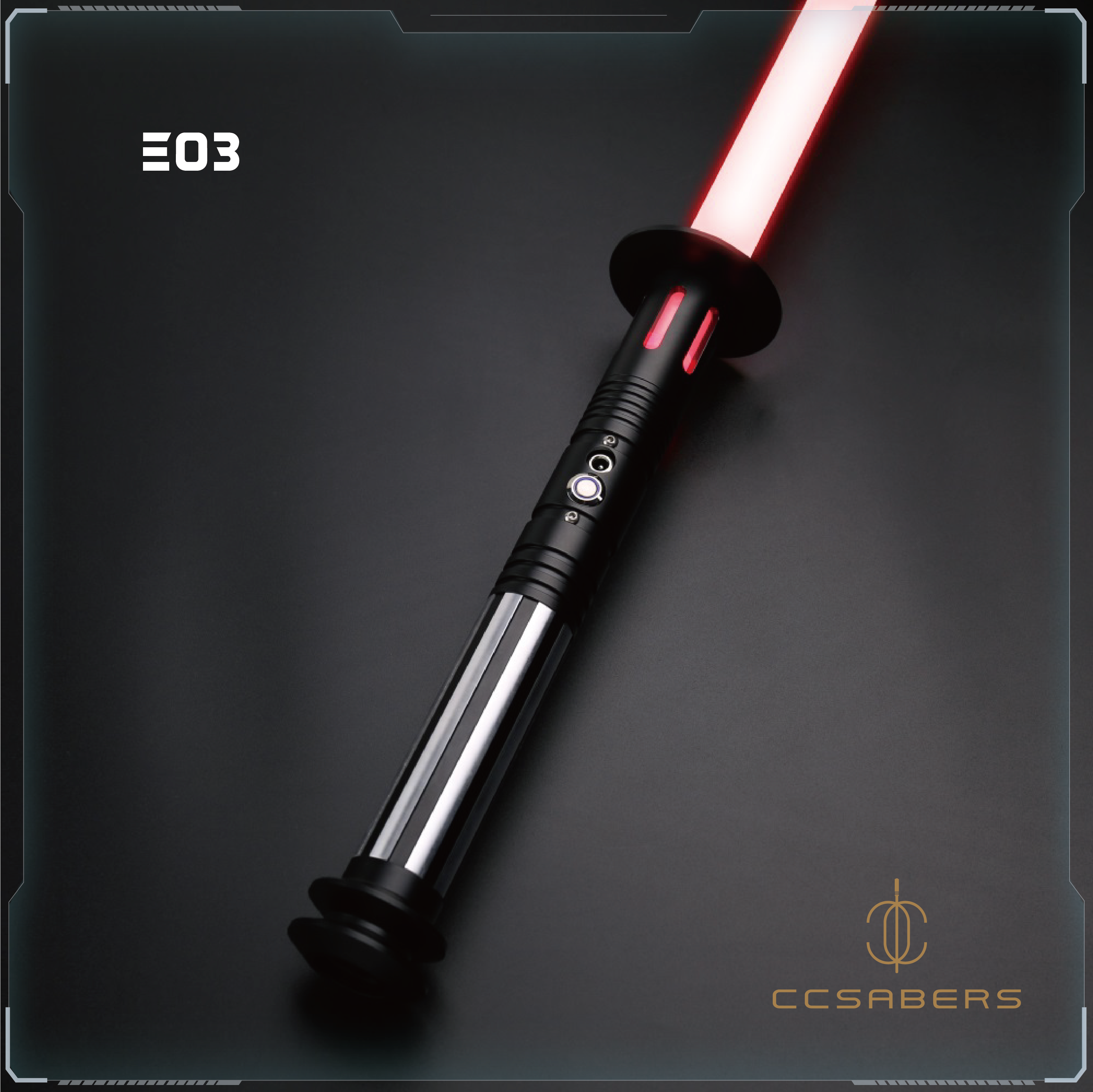 Padawan-E03 RGB/Neopixel Lightsaber - CCSabers