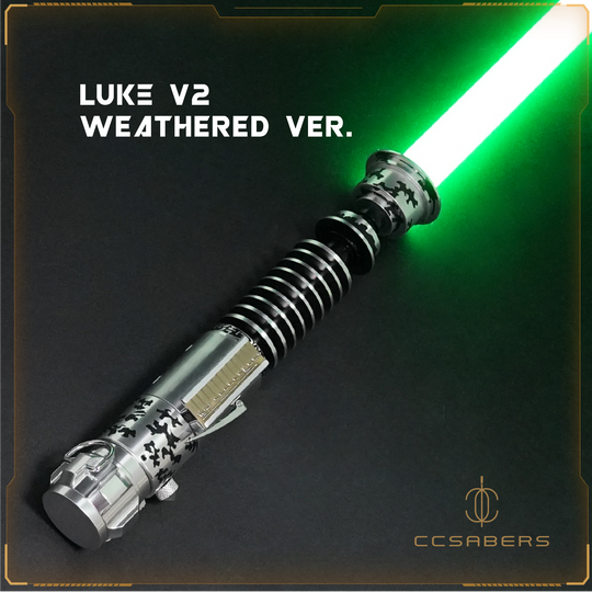 89Sabers LUKE V2 Weathered Neopixel Saber