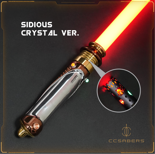 89Sabers Sidious Crystal Ver. Neopixel Saber