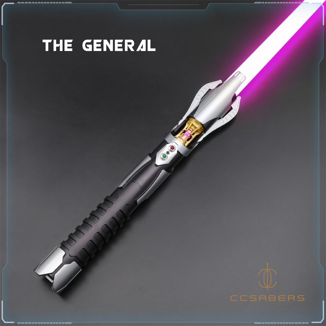 The General Crystal Neopixel Lightsaber - CCSabers