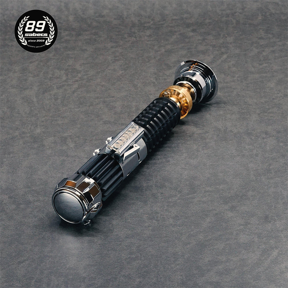 89Sabers OB4 Proffieboard Neopixel Lightsaber (Carbon Steel Ver.) - Ready To Ship - CCSabers